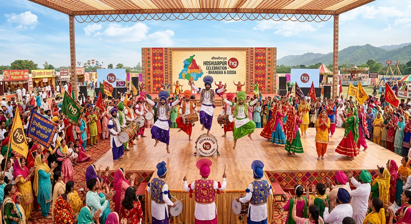Bhangra and Gidda Performances